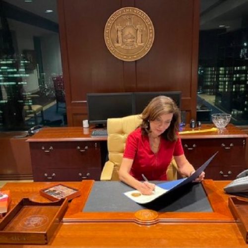 Gobernadora Kathy Hochul. Foto: NYS