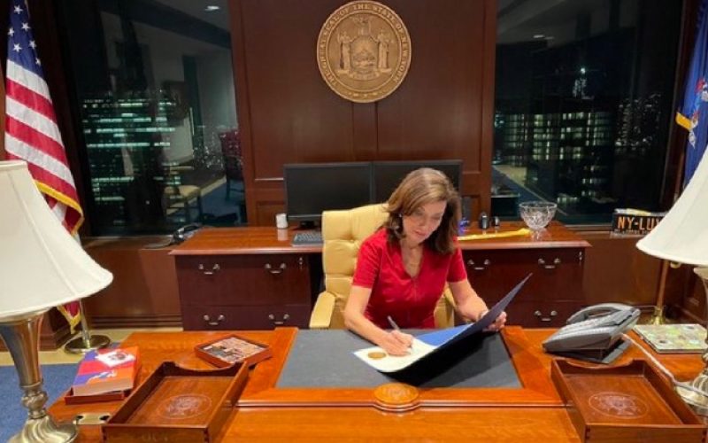 Gobernadora Kathy Hochul. Foto: NYS